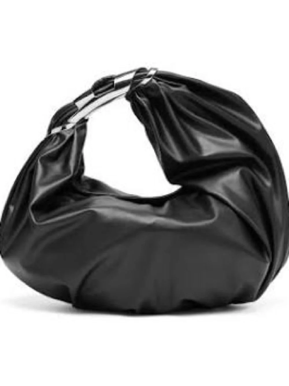 Diesel Black Soft Hobo M Shoulder Bag